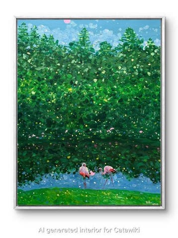 VOLTA - Pink in Paradise, Antiek en Kunst