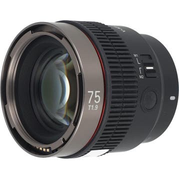 Samyang V-AF 75mm T1.9 Sony FE | Occasion, Ophalen of Verzenden