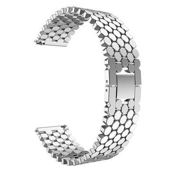 DrPhone RVS6 -  38mm/40mm/41mm Sport Horloge Band Armband, Verzenden