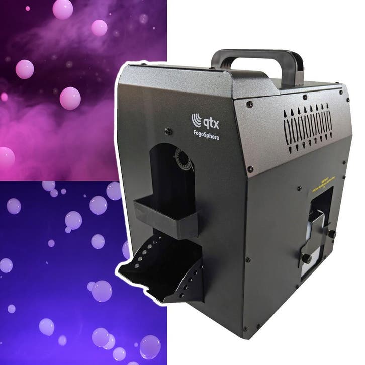 QTX FogoSphere: Compacte Bubbel En Rookmachine 700W, Muziek en Instrumenten, Licht en Laser