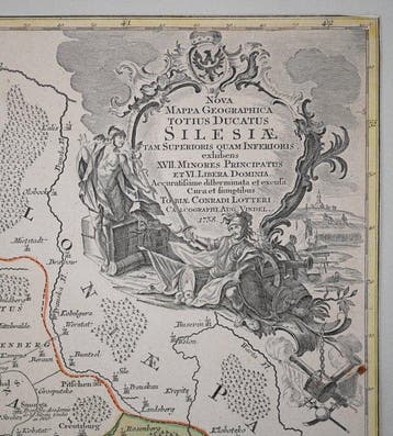 Polen - Silezië; T. C. Lotter - Nova Mappa Geographica, Nieuw