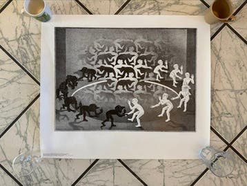 M.C Escher - baarn Holland - Ontmoeting - Jaren 2000