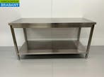 RVS Werktafel Tafel Basic-line 160 x 70 x 85 cm Horeca, Ophalen of Verzenden, Nieuw in verpakking