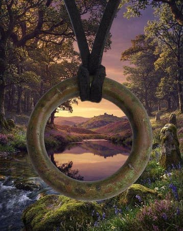 Keltisch Brons Oude druïde-amuleet - Infinity. Uitstekende