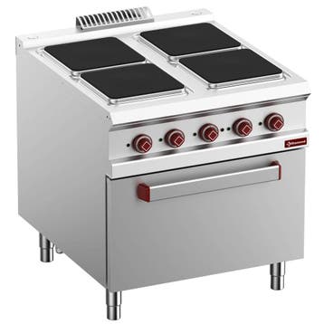 Fornuis + Oven | OPTIMA 900 | Elektrisch | 4 Kookpunten, Verzenden, Nieuw in verpakking