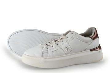 Tommy Hilfiger Sneakers in maat 39 Wit, Verzenden, Wit, Sneakers, Gedragen