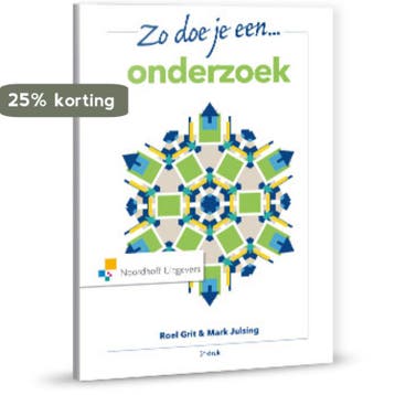 Zo doe je een onderzoek / Leerboek / Zo maak je een plan, Boeken, Verzenden, Zo goed als nieuw, Roel Grit