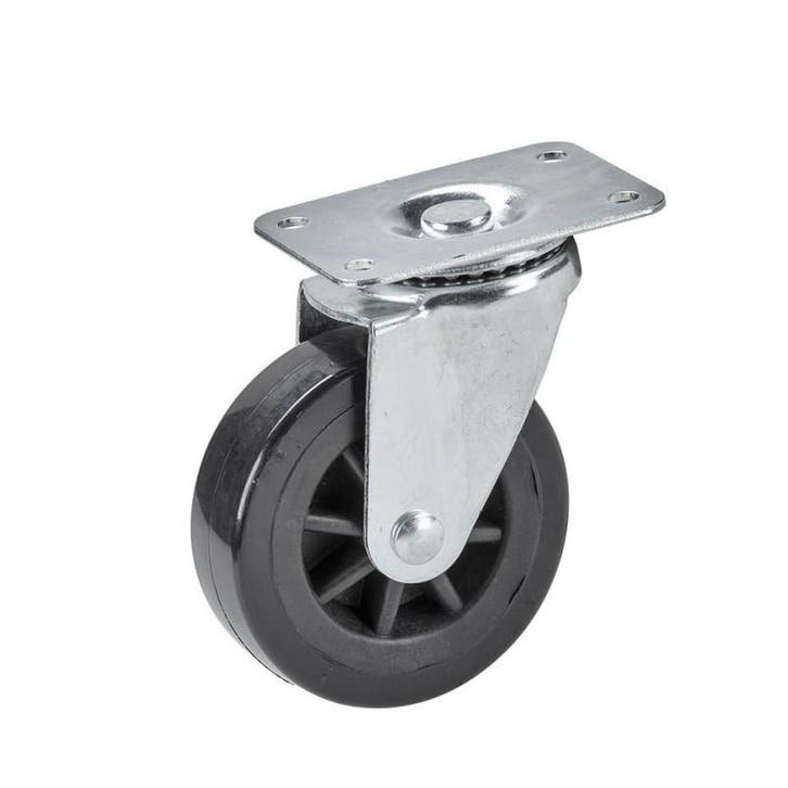 Kunststof zwenkwiel Ø 100 x 30 mm, Doe-het-zelf en Bouw, Werkbanken, Ophalen of Verzenden