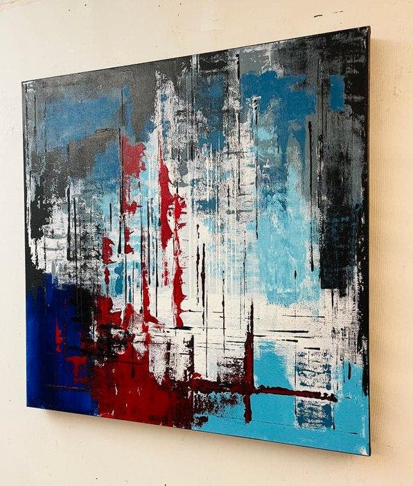 Paolo Contin - Senza Confini, Antiek en Kunst, Kunst | Schilderijen | Modern