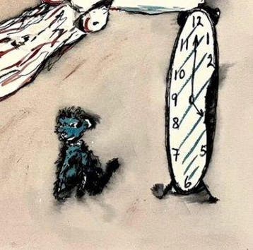 Ray Smith (1959) - Nurse and dog