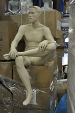 *TIP*  Zittende herenfiguren van a merk, Ophalen of Verzenden