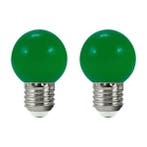 2x LED prikkabel lamp - GROEN - voor lichtsnoer 36V, Huis en Inrichting, Verzenden, Nieuw
