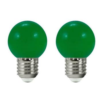 2x LED prikkabel lamp - GROEN - voor lichtsnoer 36V, Verzenden, Nieuw