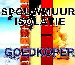 SPOUWMUUR ISOLATIE DEZE MAAND VEEL (max 49%) GOEDKOPER !, Doe-het-zelf en Bouw, Nieuw