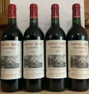 1993 2 X 1993, 2 X 1994 Chateau Nenin - Pomerol Pomerol - 4, Collections