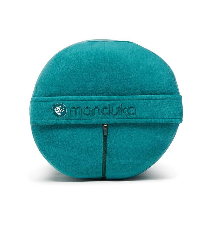 Manduka Bolsters-round-Deep Sea, Sport en Fitness, Yoga en Pilates, Nieuw, Ophalen of Verzenden