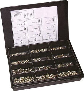 Smeernippel Assortiment 170 Stuks DIN 71412 En DIN 3404, Verzenden