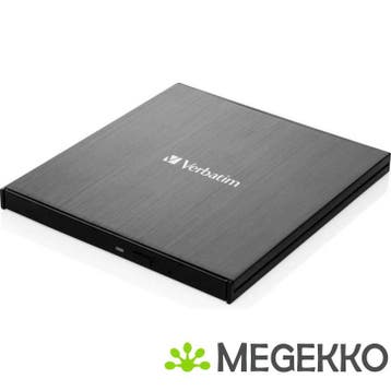 Verbatim Slimline Blu-ray Writer USB-C, Computers en Software, Verzenden, Nieuw