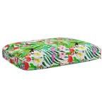 vidaXL Kussen Bloemen Multikleur 120 x 80 x 12 cm Oxford, Huis en Inrichting, Woonaccessoires | Kussens, Verzenden, Nieuw