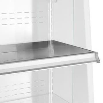 Schab in inox 1000 mm (supplementair), Verzenden