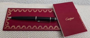 Cartier - diabolo platino pieza coleccion cartier autentico