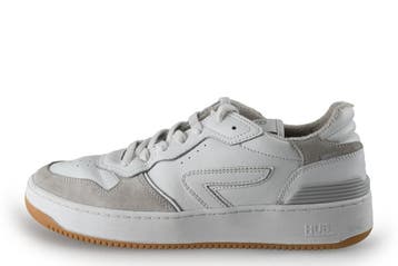 Hub Sneakers in maat 43 Wit, Kleding | Heren, Schoenen, Verzenden, Wit, Zo goed als nieuw, Sneakers