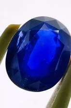1 pcs Blauw Saffier - 2.94 ct - Lotus Gemology - BLUE/SRI, Nieuw