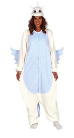 Unicorn Onesie Blauw L, Verzenden