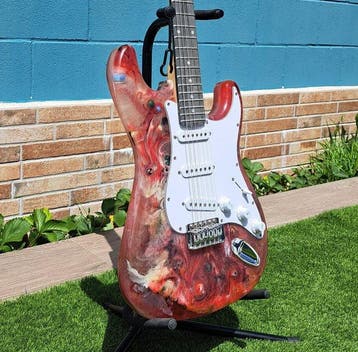 Guitarra Eléctrica Artesanal - Stratocaster Style - -