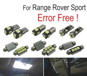 KIT 10 AMPOULES LED INTÉRIEUR POUR LAND ROVER 14-, Verzenden