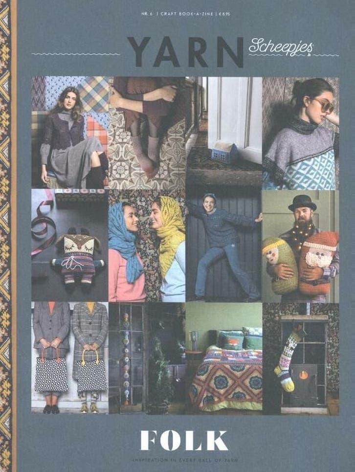 Scheepjes YARN FOLK / 6 / YARN 9789491840326, Livres, Loisirs & Temps libre, Envoi