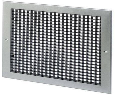 Wandrooster met vast raster (LxH) 500x200mm, Doe-het-zelf en Bouw, Ventilatie en Afzuiging, Nieuw, Verzenden