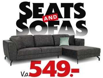 Solden bij Seats and Sofas! - Portofino vanaf €549.-, Nieuw