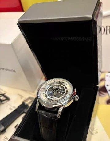 Emporio Armani - Meccanico - Zonder minimumprijs - Heren -, Nieuw