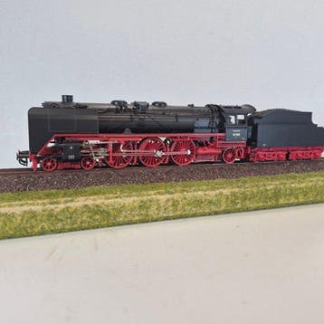 Roco H0 - 43316 - Locomotive à vapeur avec tender (1) - BR