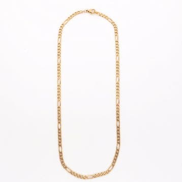 Collier - 14 carats Or jaune - Figaro, Nieuw