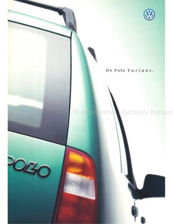 1998 VOLKSWAGEN POLO BROCHURE NEDERLANDS, Ophalen of Verzenden, Nieuw