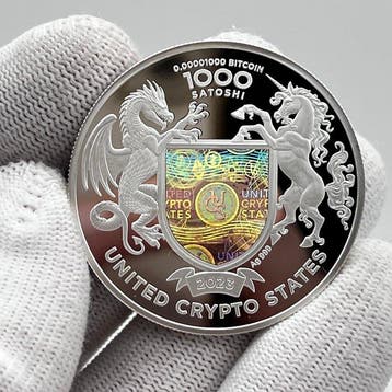 Verenigde Crypto Staten. 2023 – Liberty Eagle – 1 oz Silver
