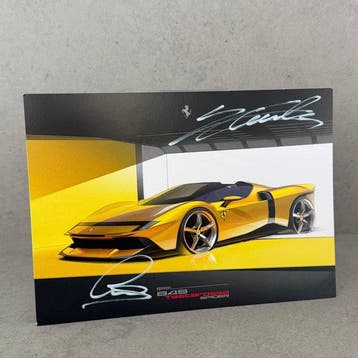 Italië - Ferrari 849 Testarossa Spider - Officiële Fankaart, Nieuw