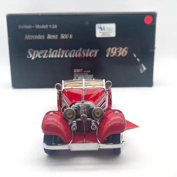 CMC 1:24 - Modelauto - Mercedes-Benz 500 K - Speciale, Nieuw