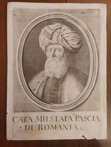 Gerard Bouttats [1630-1668] - Kara Mustafa Pasha di Romania