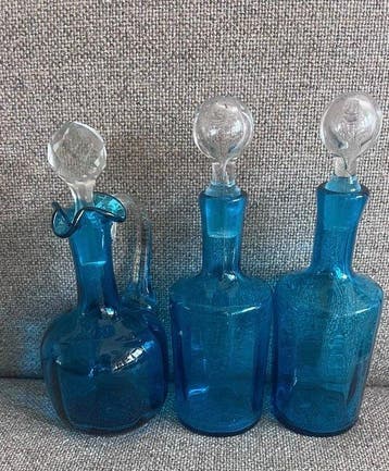 Fles (3) - Glas, Antiek en Kunst