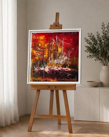 Sylvestre carole - la Goëlette en feu, Antiquités & Art
