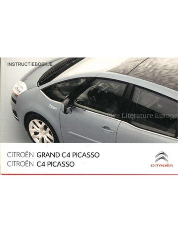 2009 CITROEN C4 (GRAND) PICASSO INSTRUCTIEBOEKJE NEDERLANDS