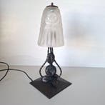 Degué - David Gueron - Tafellamp - smeedijzer. Persglas, Antiek en Kunst