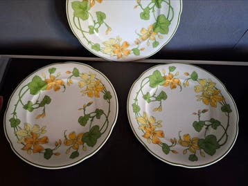 Villeroy & Boch - Eetservies (7) - Geranium - Porselein -