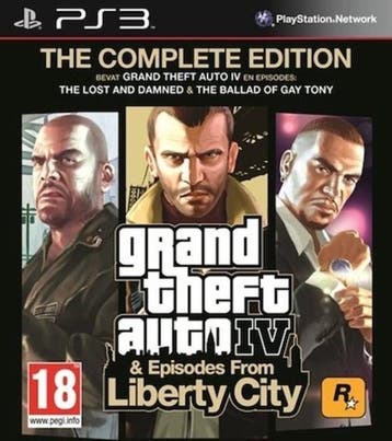 Grand Theft Auto IV (GTA 4) Complete Edition (PS3 Games), Ophalen of Verzenden, Zo goed als nieuw