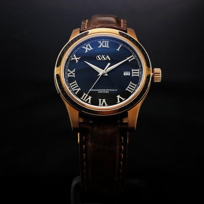 Q&A Bronze - Zonder minimumprijs - Heren - 2020+, Handtassen en Accessoires, Horloges | Heren