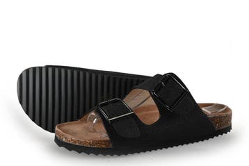Colors of California Slippers in maat 38 Zwart, Kleding | Dames, Schoenen, Slippers, Verzenden, Zwart, Zo goed als nieuw