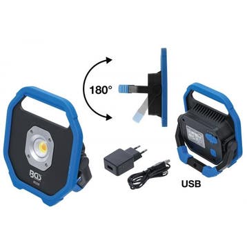 Werklamp COB-LED | 10W | 1000 Lumen BGS (Verlichting), Verzenden, Nieuw